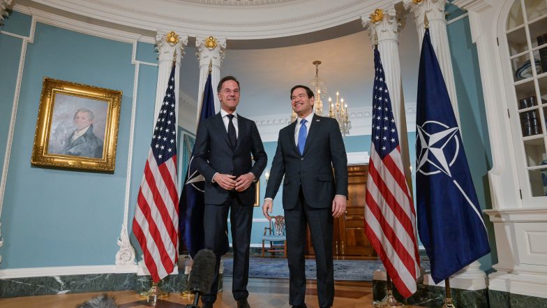 Trump Complains About NATO After Meeting with Leader Rutte