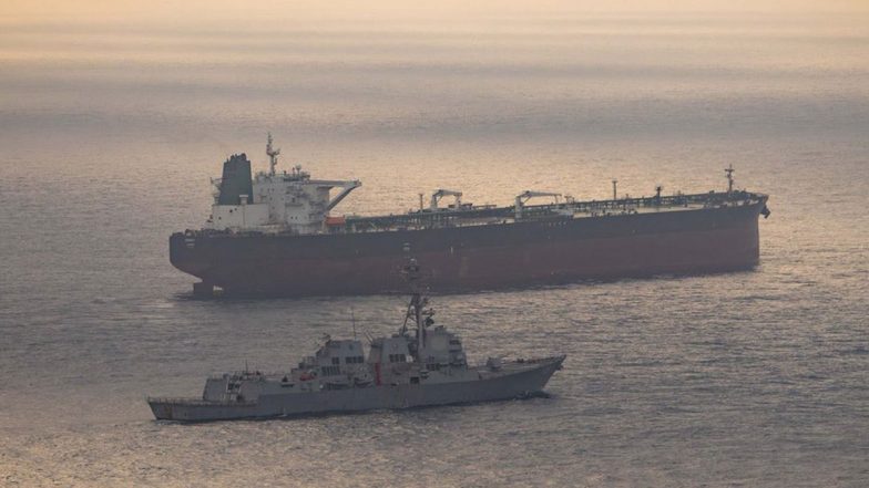 Iranian-Flagged Ship Halted by USS Rafael Peralta Amid US Blockade