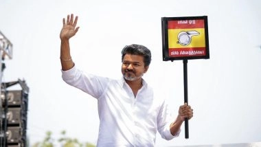 Tamil Nadu Assembly Elections 2026: TVK Chief Vijay Targets DMK, BJP Alliances at Tirunelveli Rally; Calls Polls a &lsquo;Historic Fight for Change&rsquo;