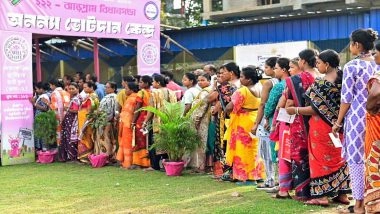 West Bengal Assembly Elections 2026 Voting: Turnout Reaches 61.11% by 1 PM Across 142 Seats, Hooghly Leads at 64.57%