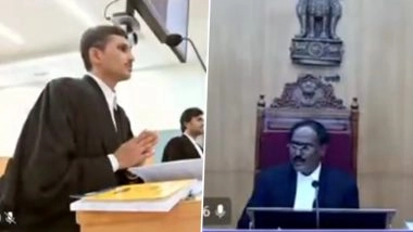 Andhra Pradesh HC Viral Video: High Court Judge Tarlada Rajasekhar Rao Orders &lsquo;Indolent&rsquo; Advocate Sent to Police Custody, CJI Surya Kant Seeks Report