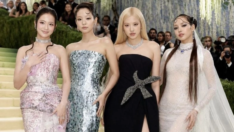 BLACKPINK at Met Gala 2026: Lisa, Jisoo, Jennie and Ros&eacute; Make Historic Full-Group Appearance in New York (Views Posts)