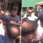 Abhishek Banerjee Attacked, Stones and Eggs Hurled at Convoy During West Bengal’s Sonarpur Visit (Watch Video)