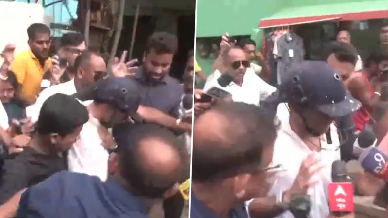 Abhishek Banerjee Attacked, Stones and Eggs Hurled at Convoy During West Bengal&rsquo;s Sonarpur Visit (Watch Video)