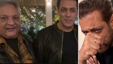 'No Tears for U Only Memories N Laughters': Salman Khan Mourns 42-Year Friend Sushil Kumar With Emotional Tribute (Views Post)
