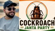 Rapper Santy Sharma Likens Viral &lsquo;Cockroach Janta Party&rsquo; Movement to Pest Infestation, Says &lsquo;India Needs a Spray Soon&rsquo; (View Post)