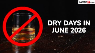 Dry Days in June 2026: Full List of Dates When Liquor Shops Will Be Closed