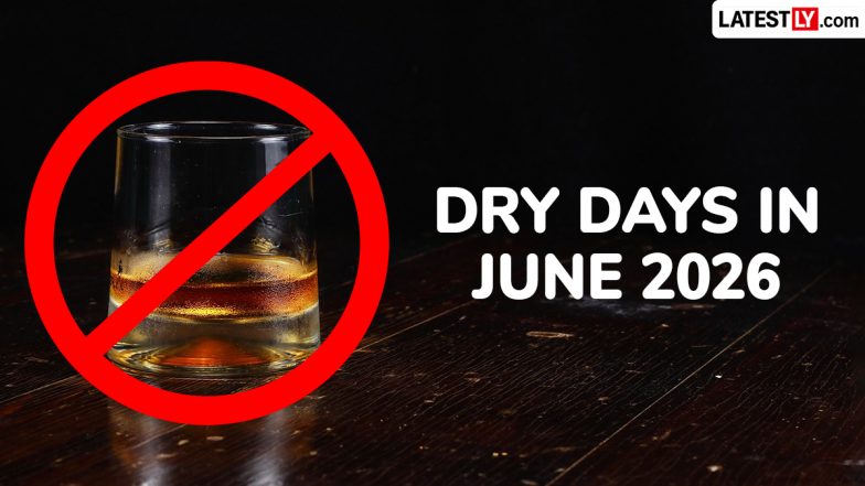 Dry Days in June 2026: Full List of Dates When Liquor Shops Will Be Closed