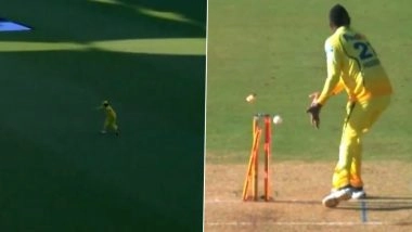Dewald Brevis Nails Direct Hit With &lsquo;Bullet Throw&rsquo; To Dismiss Aiden Markram During CSK vs LSG IPL 2026 (Watch Video)