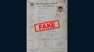 Fact Check: Is Vaibhav Sooryavanshi's Viral U-14 Talent Assessment Record By Bihar District Cricket Association Verified?
