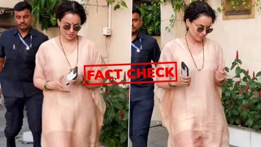 Fact Check: Has Kangana Ranaut Got Married? Actress-Politician&rsquo;s Viral Mangalsutra Video Sparks Wedding Rumours