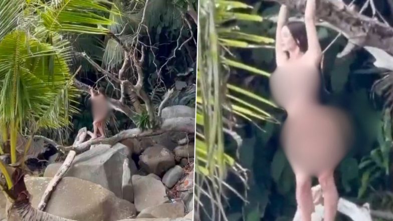 Phuket Beach Shocker: Female Tourist Strips Naked for Photoshoot at Kalim Beach, Leaves Locals Stunned