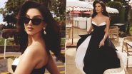 Tara Sutaria Channels Old Hollywood Glamour in Cannes 2026 Debut, Actress Looks Gorgeous in Black and White Dress (See Pics)