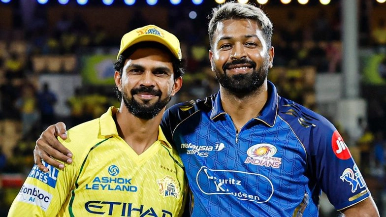 Impact Subs in Today's IPL Match for Chennai Super Kings vs Mumbai Indians