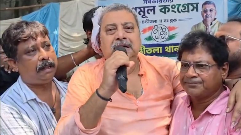 Kalyan Banerjee Attacked: After Abhishek Banerjee, TMC MP From Sreerampur Allegedly Assaulted in West Bengal&rsquo;s Hooghly (Watch Video)