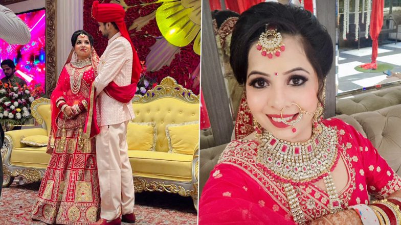 Dhinchak Pooja Married! &lsquo;Selfie Maine Leli Aaj&rsquo; Fame Singer Hides Husband&rsquo;s Identity, As She Drops Wedding Video (Watch)