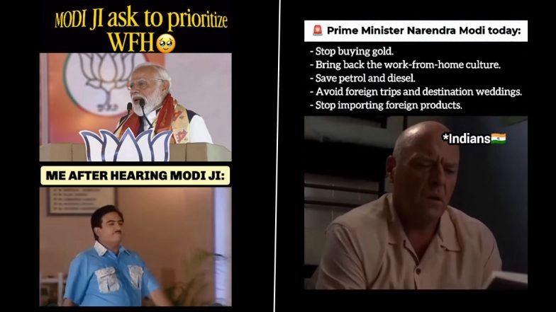 &lsquo;Work From Home&rsquo; Memes and Jokes Go Viral As PM Modi Calls for Reduced Office Days