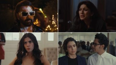 &lsquo;Bandar&rsquo; Teaser: Bobby Deol Plays a Troubled Rockstar in Anurag Kashyap&rsquo;s Next Co-Starring Sanya Malhotra and Saba Azad (Watch Video)