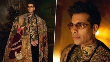 Karan Johar Debuts at Met Gala 2026: Filmmaker Honours Raja Ravi Varma in Custom Manish Malhotra Art Piece (View Post)