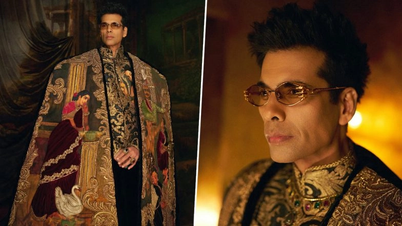 Karan Johar Debuts at Met Gala 2026: Filmmaker Honours Raja Ravi Varma in Custom Manish Malhotra Art Piece (View Post)