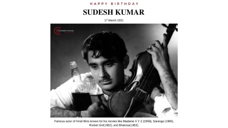 Veteran Actor Sudesh Kumar Dies at 95: From Prithvi Theatre to Iconic Hindi Films, Remembering a Golden Era Star