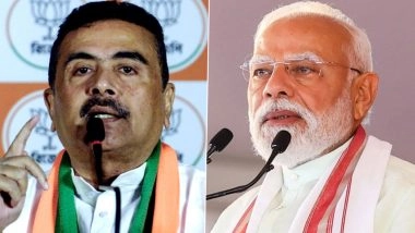 Suvendu Adhikari Swearing-In Ceremony: PM Narendra Modi To Attend Oath Ceremony Today, BJP Calls &lsquo;Historic Moment&rsquo; for West Bengal