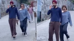 sports-Arshdeep Singh and Samreen Kaur Viral Video: PBKS Star Spotted Walking Together in Dharamshala Without Security
