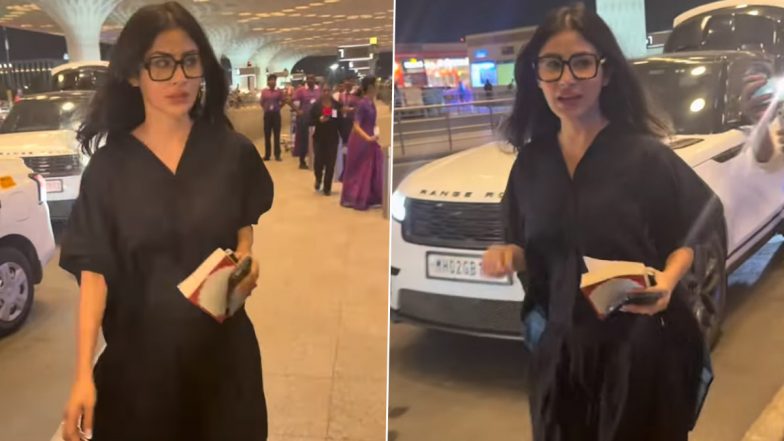 Mouni Roy Hurries Past Paps During First Spotting After Separation from Suraj Nambiar (Watch Video)