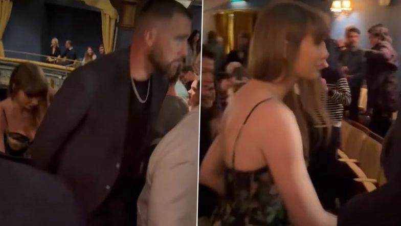 Taylor Swift and Travis Kelce Cheer for Sadie Sink at London Theatre Show Amid Fresh Wedding Buzz (Watch Video)