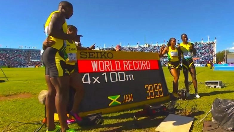 Jamaica Topples Canada&rsquo;s Mixed 4x100m Relay World Record with Blistering 39.99s at World Athletics Relays 2026