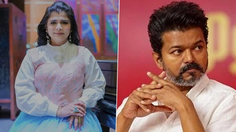 Chinmayi Sripada Questions Thalapathy Vijay&rsquo;s TVK Party After Member&rsquo;s Arrest on Sexual Assault Charges, Says &lsquo;No Hope Left&rsquo; (View Post)