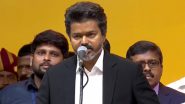 Vijay Takes Oath as Tamil Nadu Chief Minister (Watch Video)