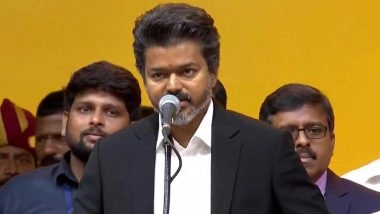 Vijay Takes Oath as Tamil Nadu Chief Minister (Watch Video)