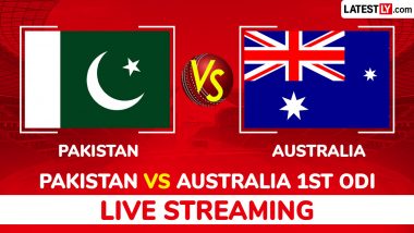 Pakistan vs Australia Free Live Cricket Streaming Online in India, 1st ODI 2026
