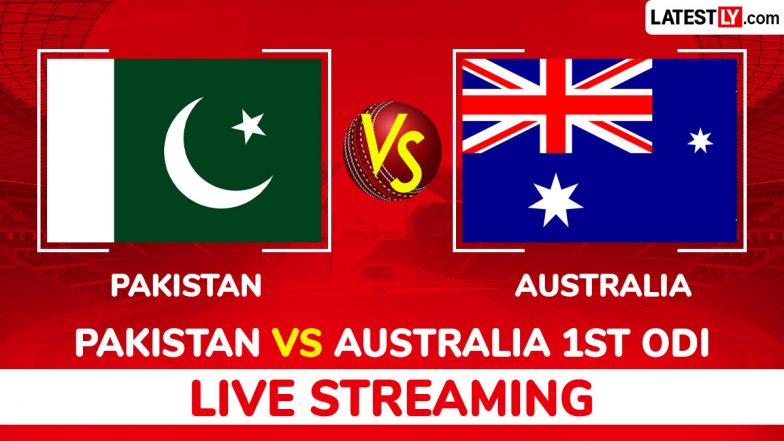 Pakistan vs Australia Free Live Cricket Streaming Online in India, 1st ODI 2026