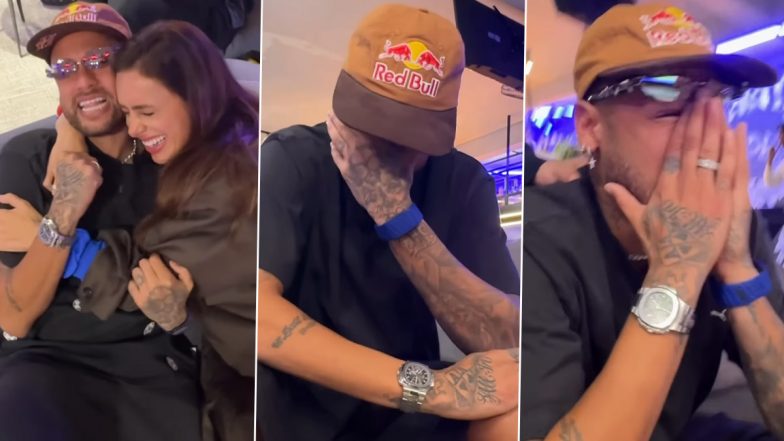 Neymar Bursts Into Tears After Securing Spot in Brazil&rsquo;s FIFA World Cup 2026 Squad (Watch Video)