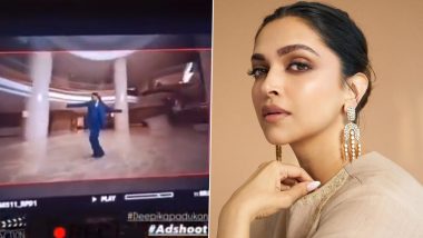 Pregnant Deepika Padukone Shoots for Ad in Bengaluru After &lsquo;King&rsquo; Schedule With Shah Rukh Khan in Cape Town (Watch Viral Video)