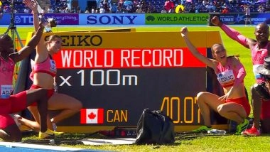 Canada Sets Mixed 4x100m Relay World Record with Stunning 40.07s at World Athletics Relays 2026