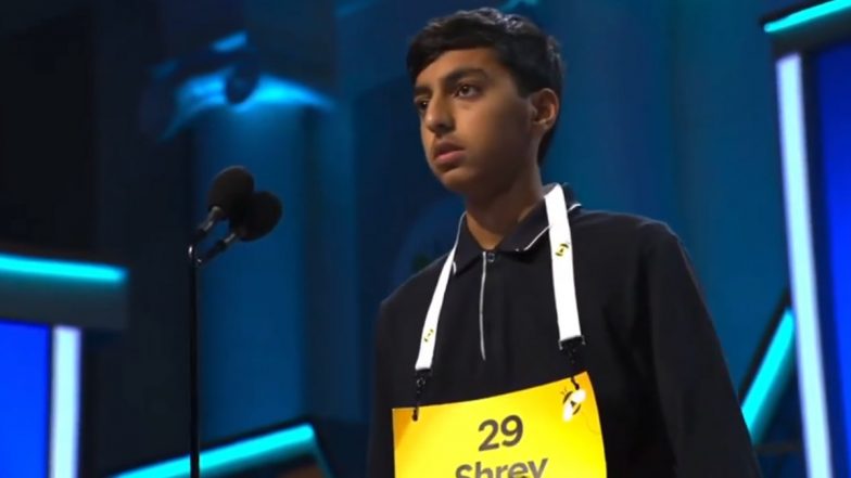 Who Is Shrey Parikh and How Indian-American Teen Won the National Spelling Bee 2026? (Watch Video)