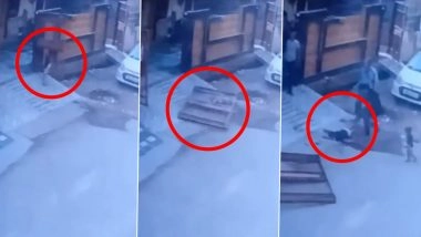 Noida Shocker: 5-Year-Old Crushed to Death After Iron Gate Falls While Playing, Disturbing Video Surfaces