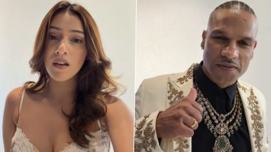 RJ Mahvash Hops on New Instagram Trend With &lsquo;Brother&rsquo; Shikhar Dhawan Amid Yuzvendra Chahal Relationship Chatter (Watch Video)