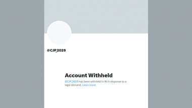 Cockroach Janta Party X Account Withheld in India