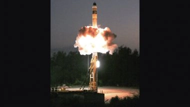 India Successfully Flight-Tests Advanced Agni Missile With MIRV Technology From Dr APJ Abdul Kalam Island Off Odisha Coast