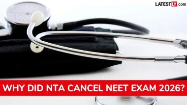 Why Did NTA Cancel NEET Exam 2026? When Will It Re-Conduct the Examination?