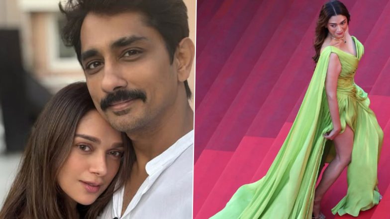 Cannes 2026: Siddharth Can&rsquo;t Stop Gushing Over Aditi Rao Hydari&rsquo;s Red Carpet Look (See Post)