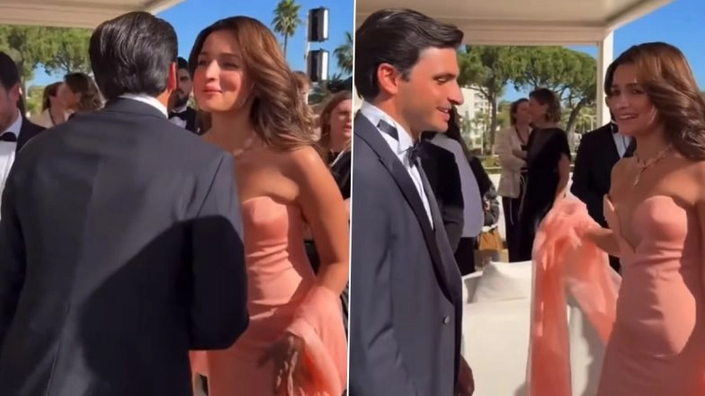 Alia Bhatt Meets F1 Star Carlos Sainz at Cannes 2026 in Unexpected Crossover; Aishwarya Rai Bachchan Missing From L&rsquo;Or&eacute;al Ambassadors&rsquo; Lineup