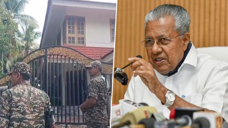 CMRL-Linked Money Laundering Case: ED Raids Ex-Kerala CM Pinarayi Vijayan’s Residence Among 10 Locations in State