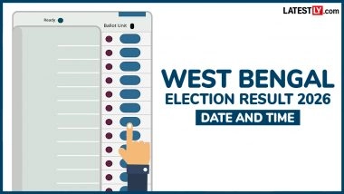 West Bengal Election Result 2026 Date and Time