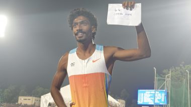 Vishal TK Becomes First Indian To Record Sub-45 Seconds in 400m Sprint