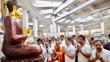 Rahul Gandhi Greets People on Buddha Purnima 2026, Says Teachings of Gautam Buddha Inspire Non-Violence and Peace